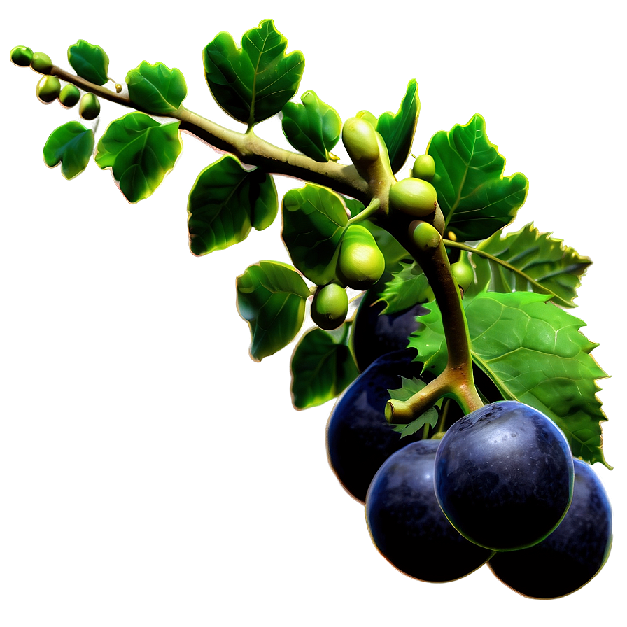 Ripe Fig Branchon Vine