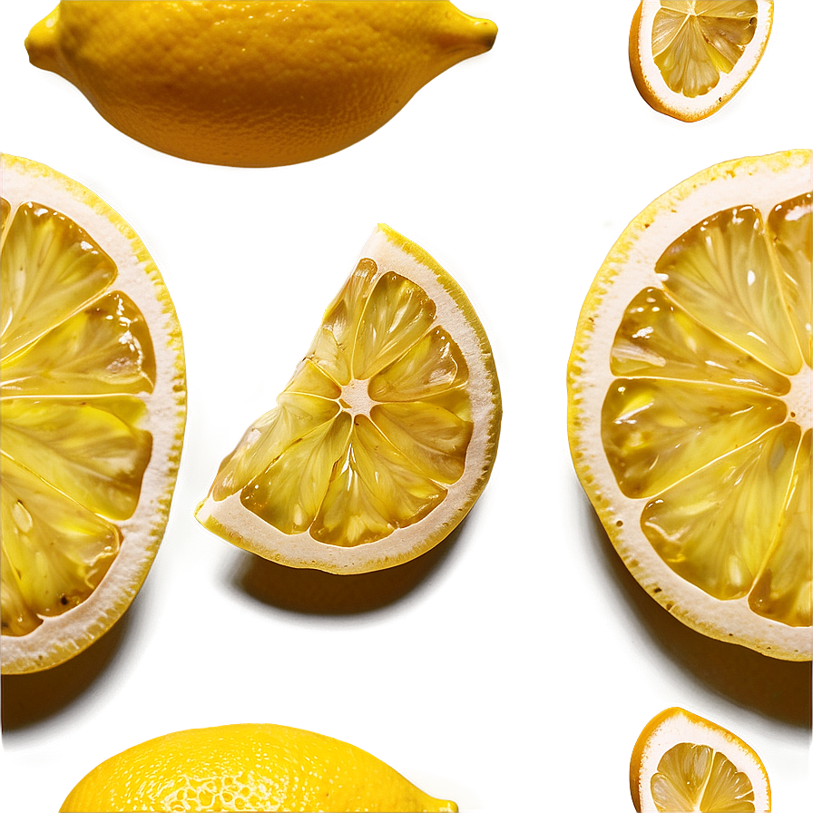 Ripe Lemon Slice Png Hsg18