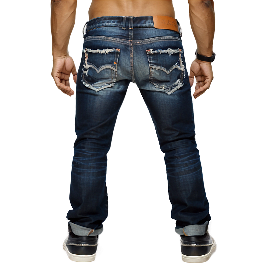 Ripped Jean Effect Png Sfk27