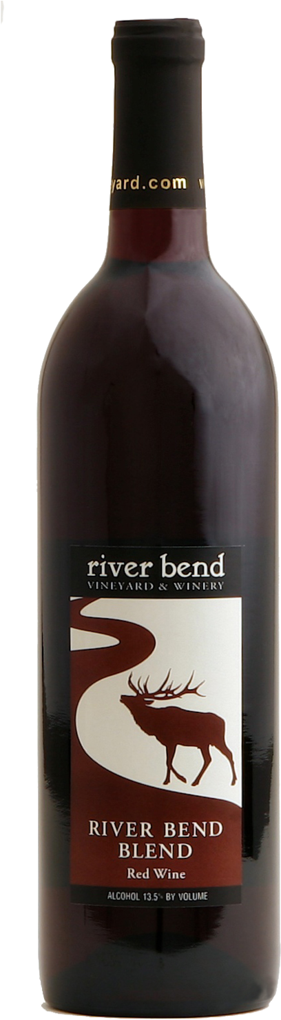 River Bend Blend Red Wine Bottle