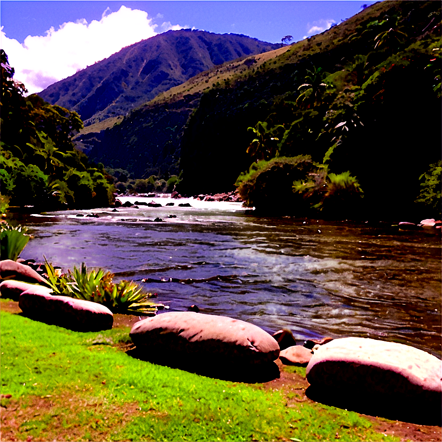 Riverside Picnic Spot Png Buc