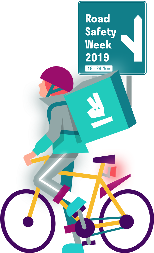 Road Safety Week2019 Cyclist Poster