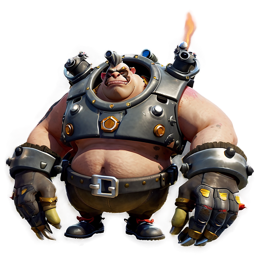 Roadhog Overwatch 2 Model Png Piv55