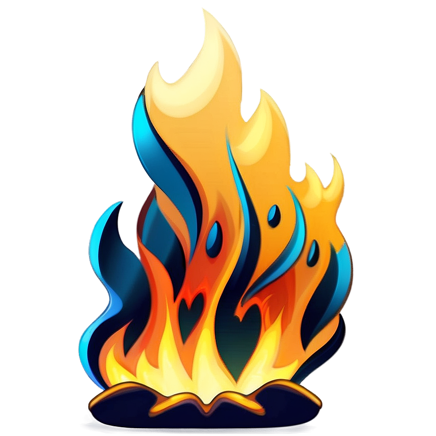 Roaring Fire Emoji Icon Png Tgg