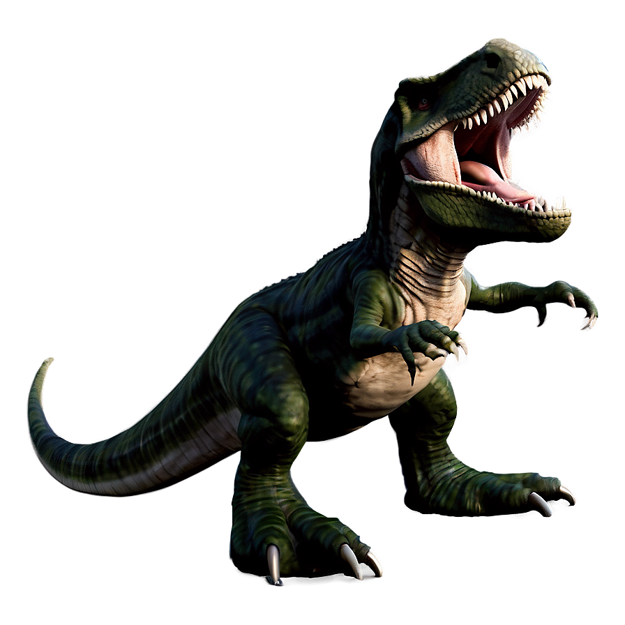 Roaring T-rex Dino Png 15