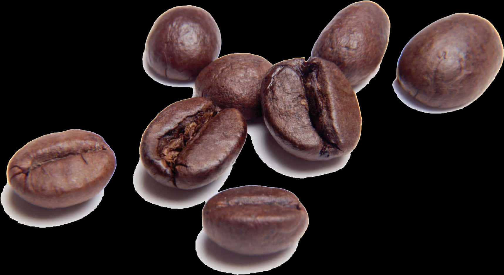 Roasted Coffee Beans Isolated