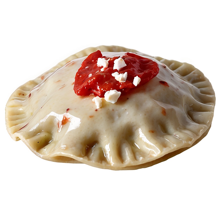 Roasted Red Pepper And Feta Pierogi Png 82