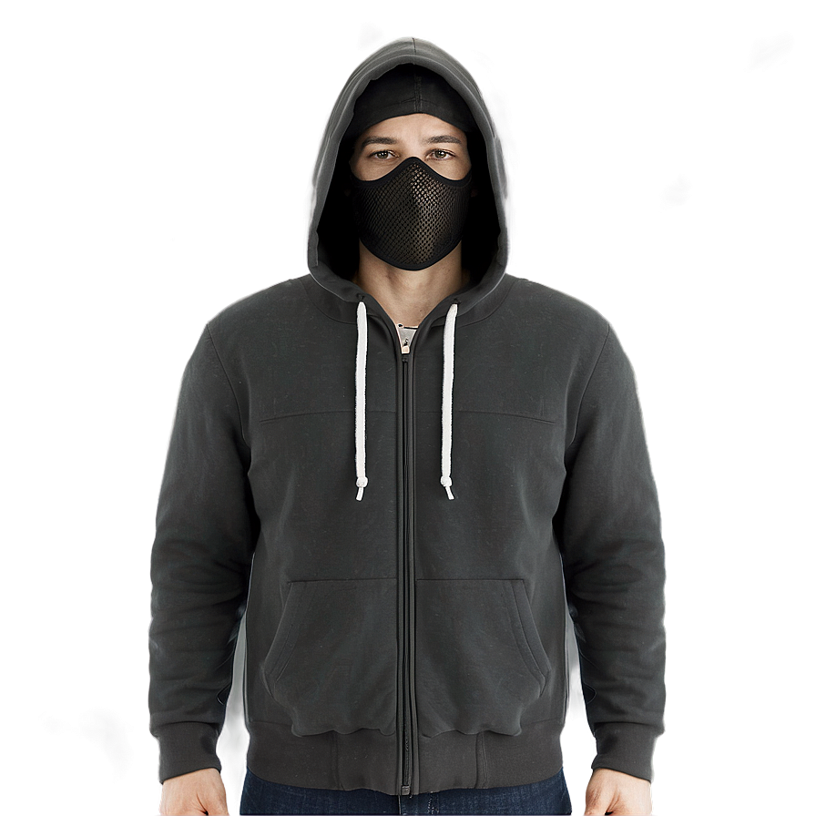 Robber In Hoodie Png 06212024