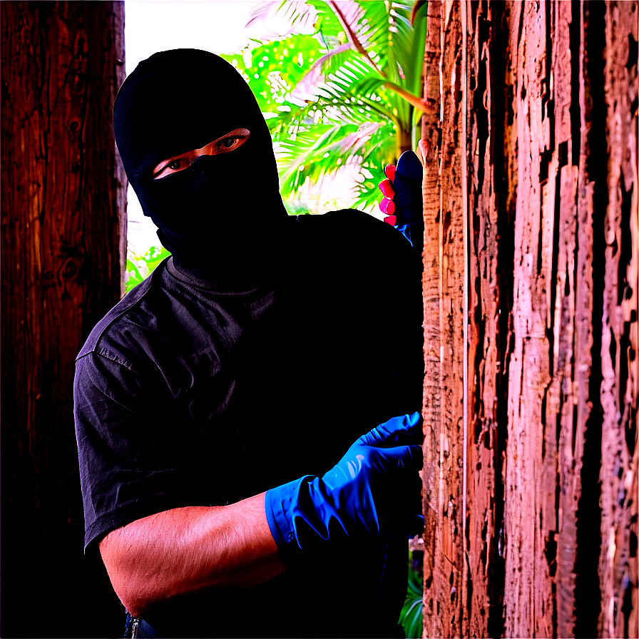 Robber In Secret Hideout Png 30