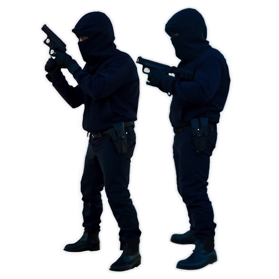 Robber Silhouette Png 06212024