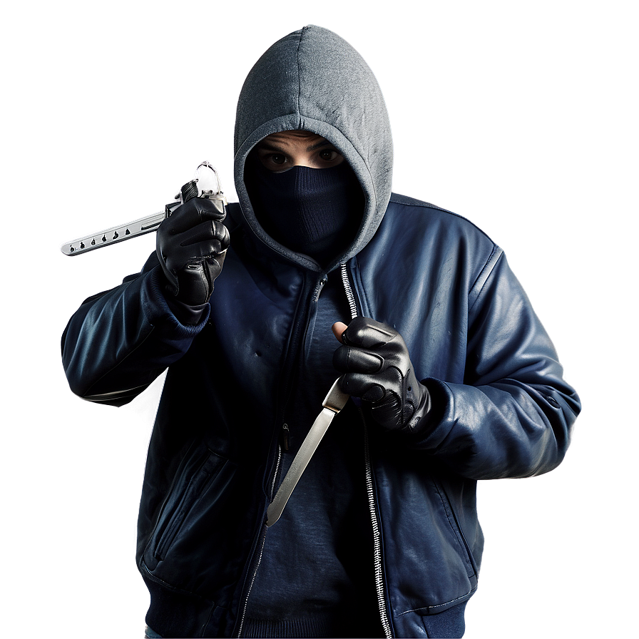 Robber With Lock Pick Png Qex