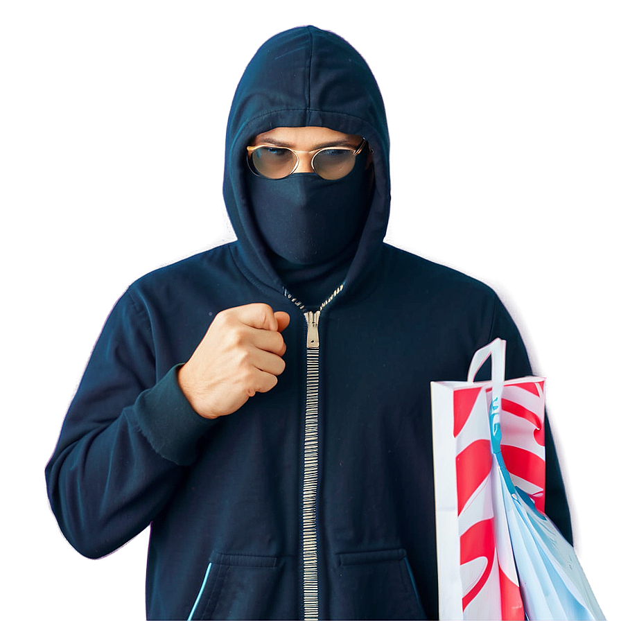 Robber With Swag Bag Png Ojq