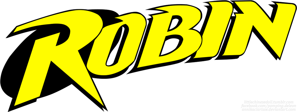 Robin Superhero Logo