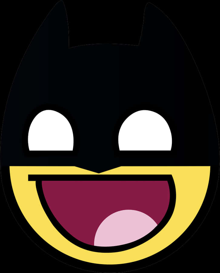 Roblox Batman Smile Face Graphic