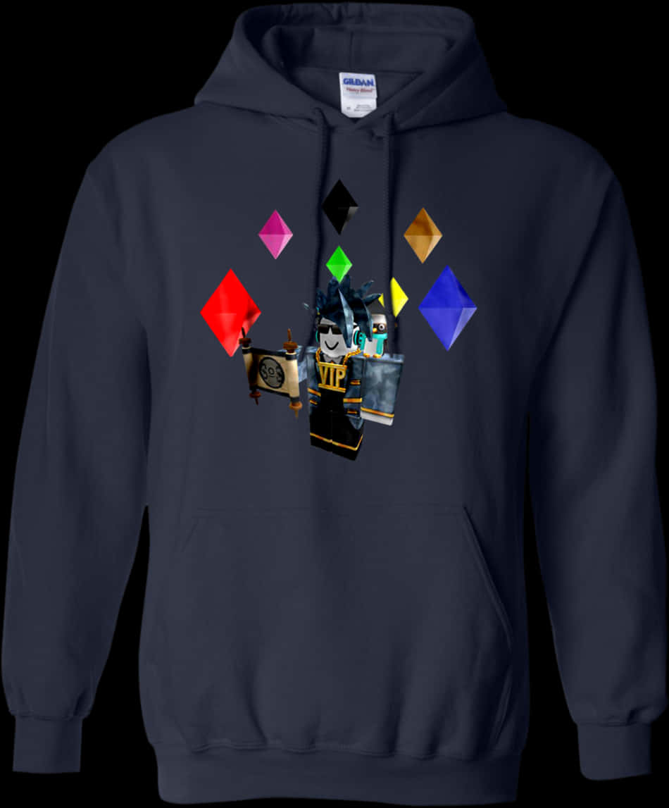 Roblox Character V I P Hoodie Design