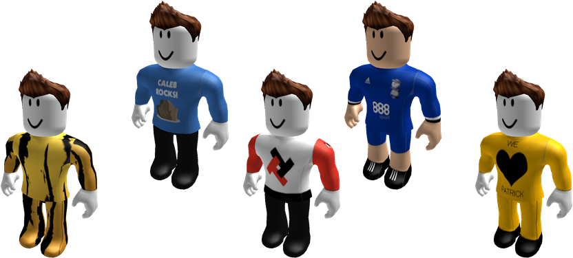 Roblox Characters Variety Outfits