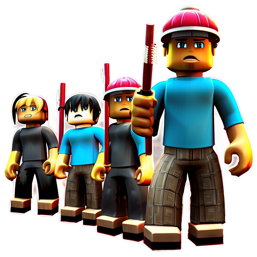 Roblox Game Character Png Kxj