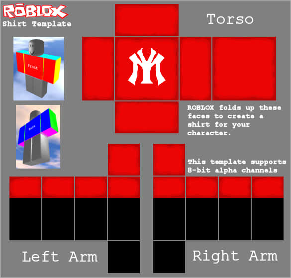 Roblox Shirt Template Guide