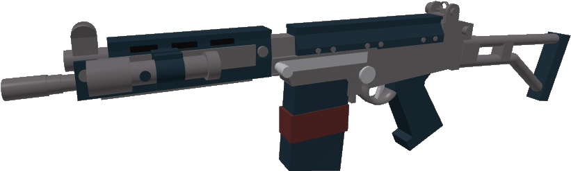 Roblox Styled Virtual Gun Model