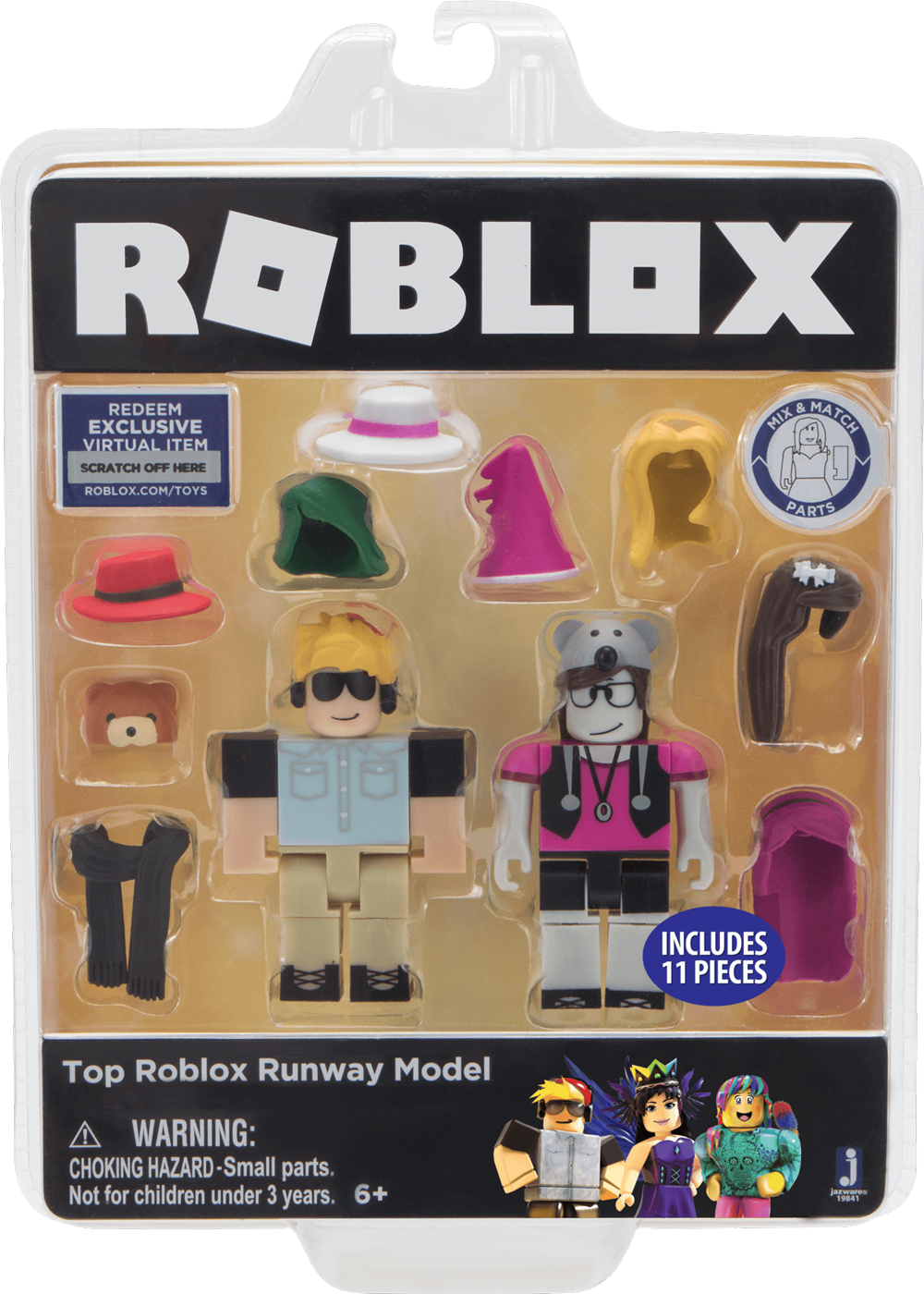 Roblox Top Runway Model Toy Pack