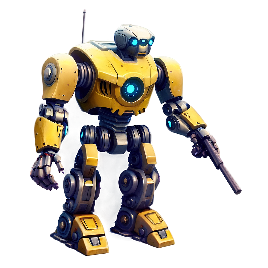 Robot Game Character Mech Png 06262024