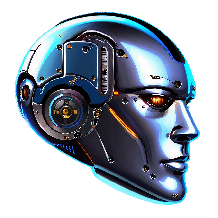 Robot Head Clipart Png 11