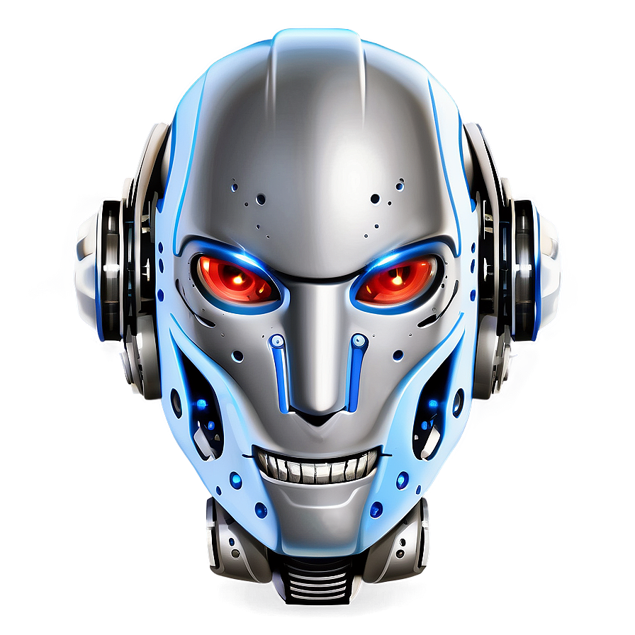 Robot Head Design Png Awo