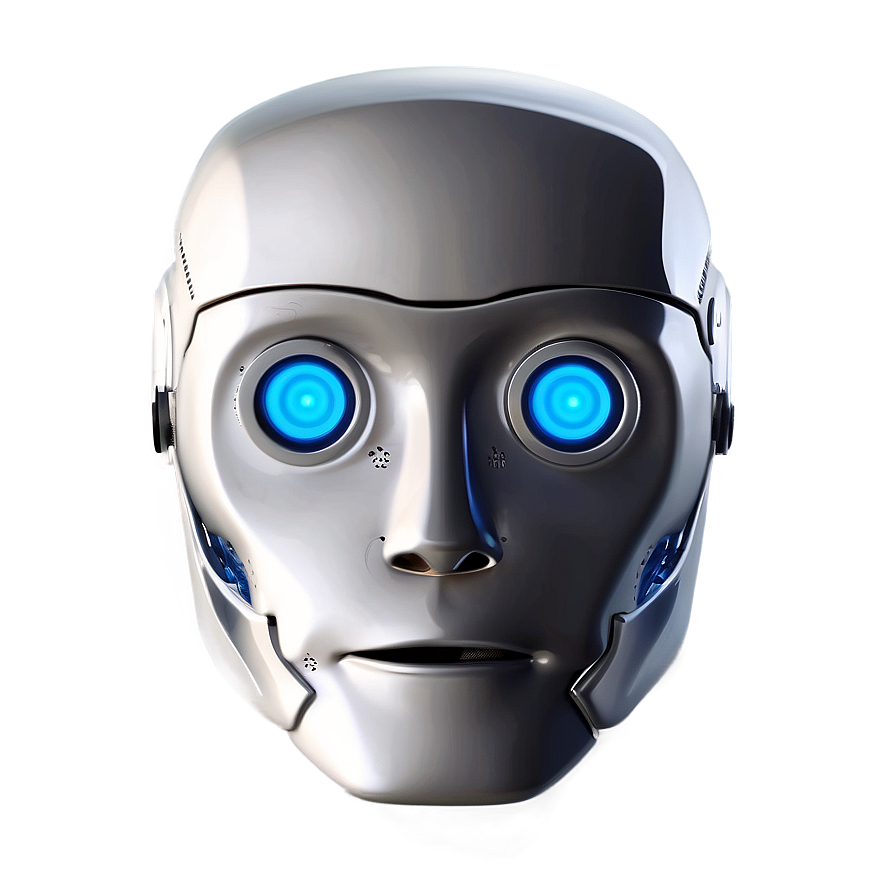 Robot Head Icon Png 14