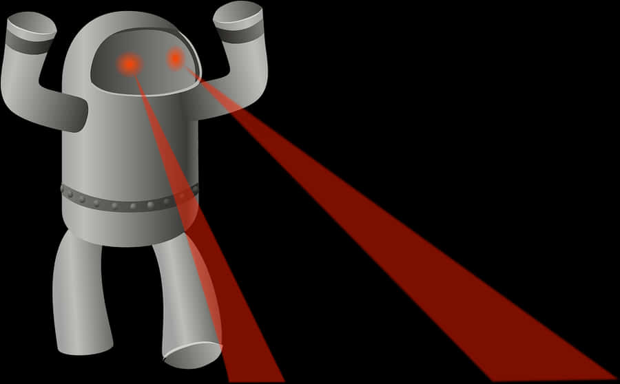 Robot Shooting Lasers