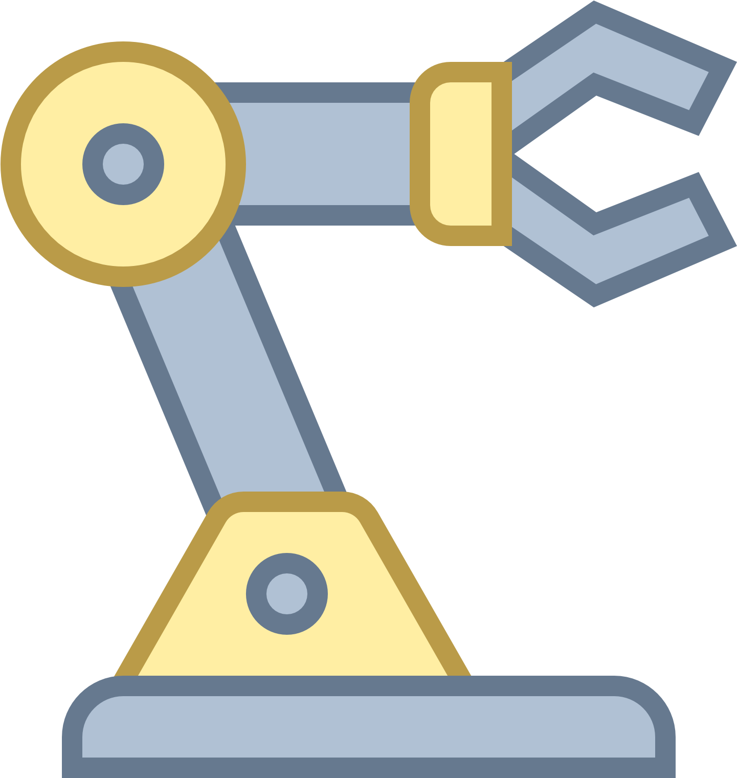 Robotic Arm Vector Illustration