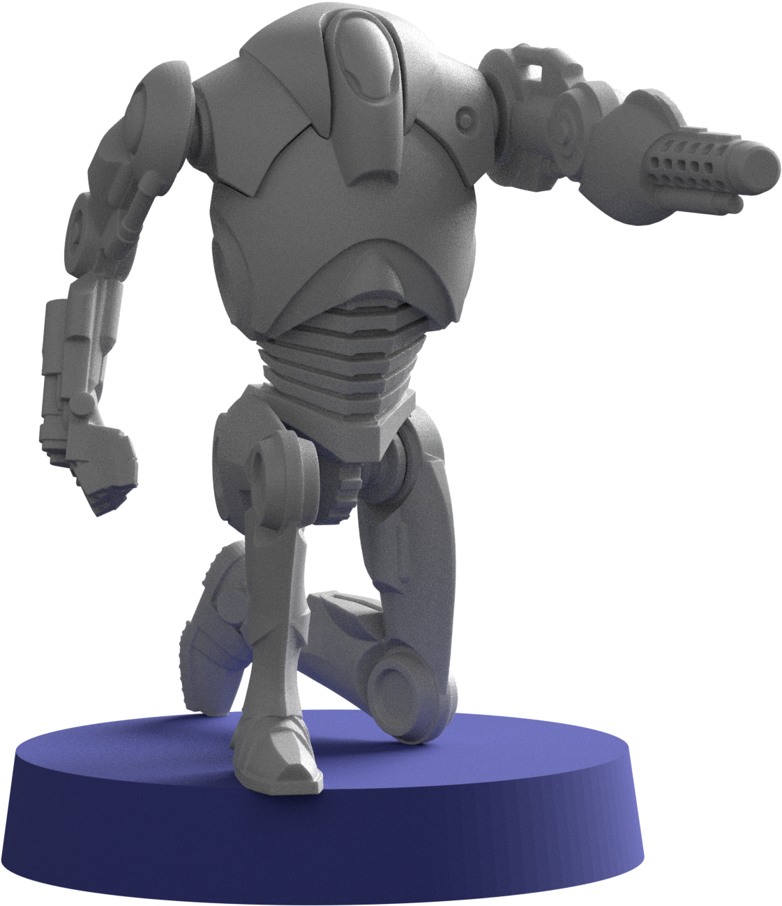 Robotic Figure3 D Model