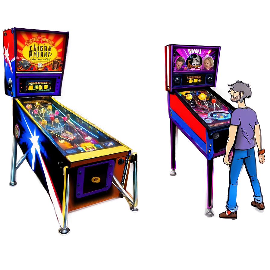 Rock Band Pinball Concert Png Mil