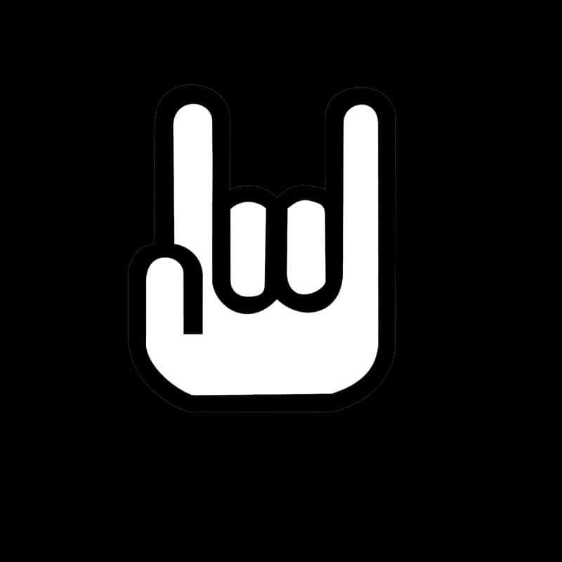 Rock Hand Sign Icon