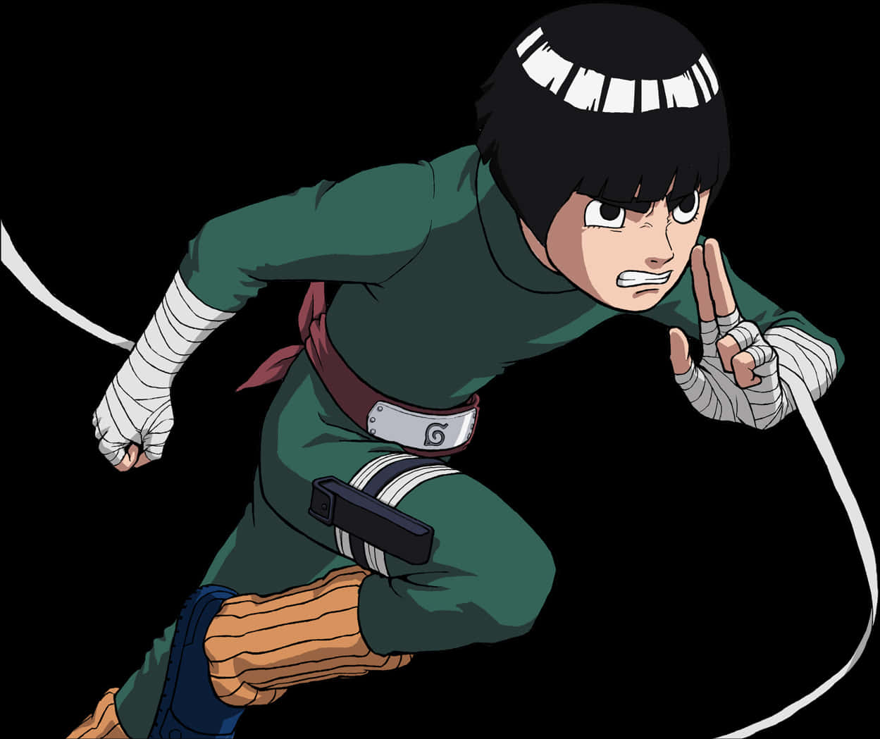 Rock Lee Action Pose