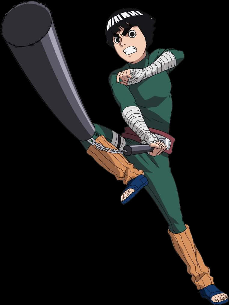 Rock_ Lee_ With_ Weapon