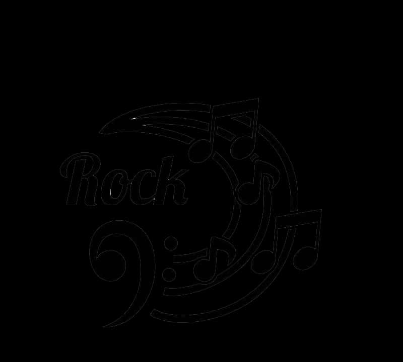 Rock Music Abstract Design