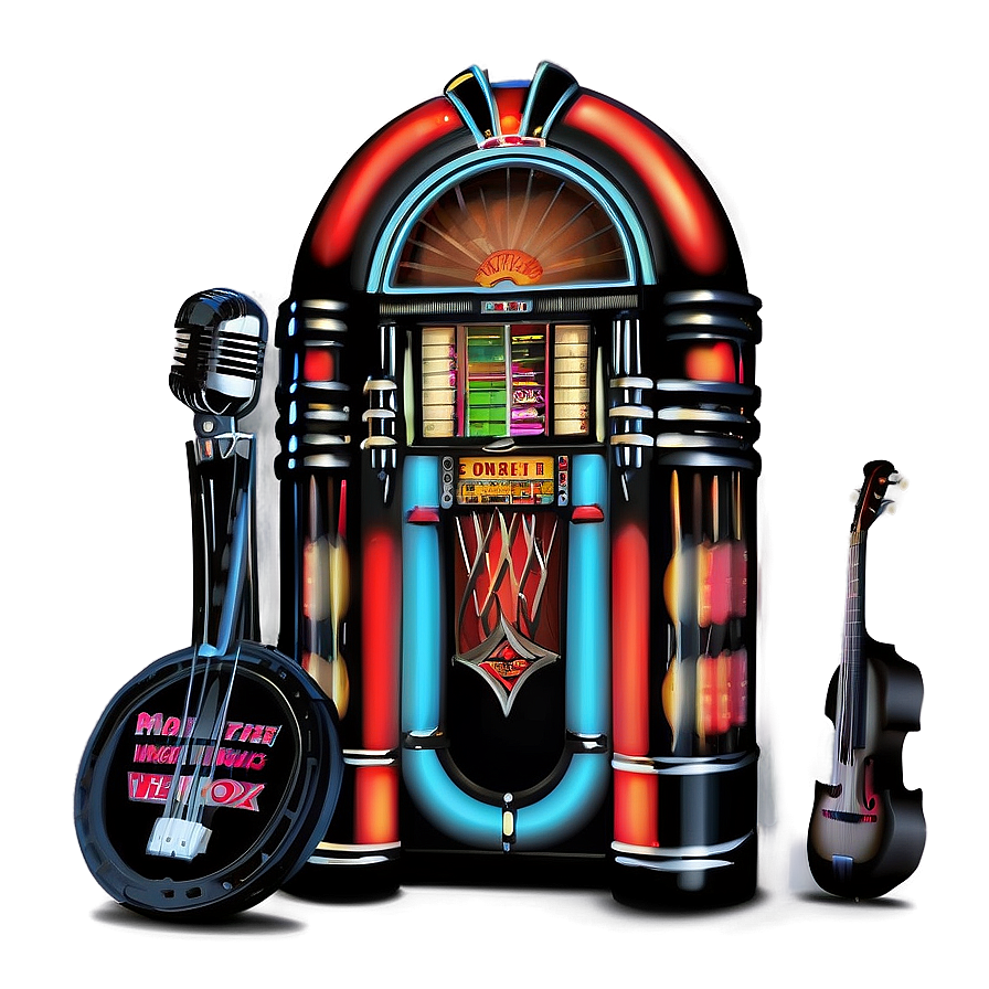 Rockabilly Jukebox Theme Png 61