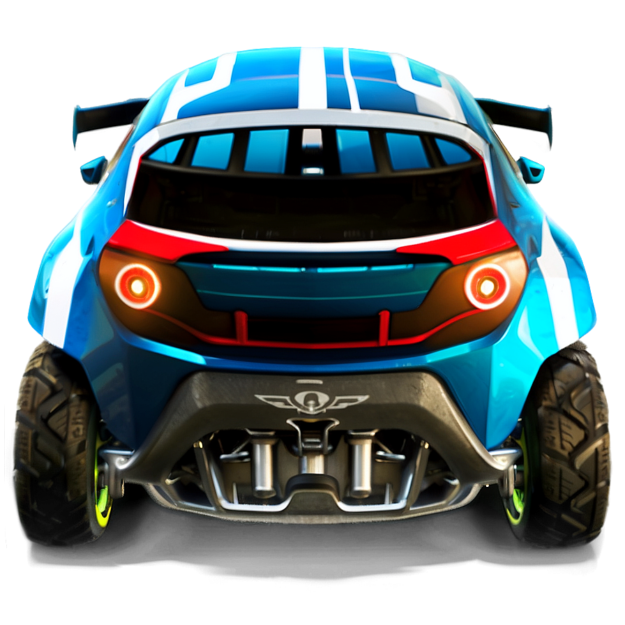 Rocket League Car Back View Png Wnj