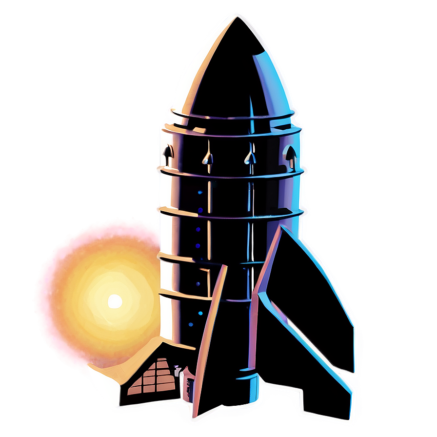 Rocket Silhouette Png Iwn