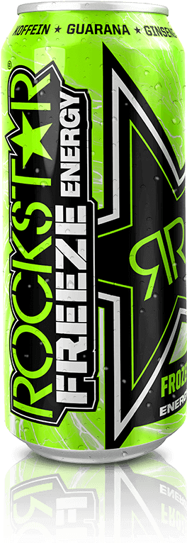 Rockstar Energy Drink Can Freeze Lime