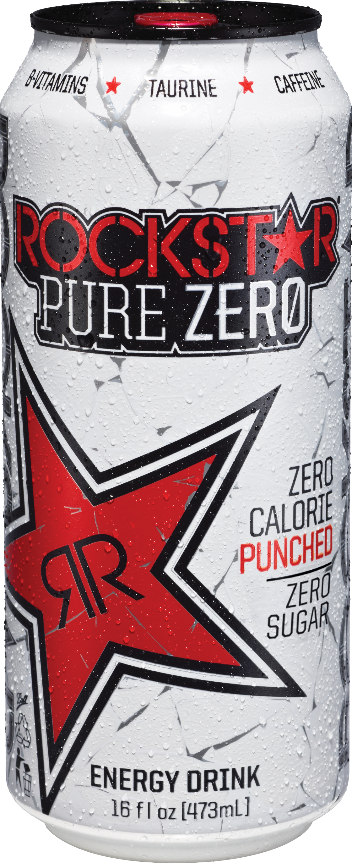 Rockstar Pure Zero Energy Drink Can
