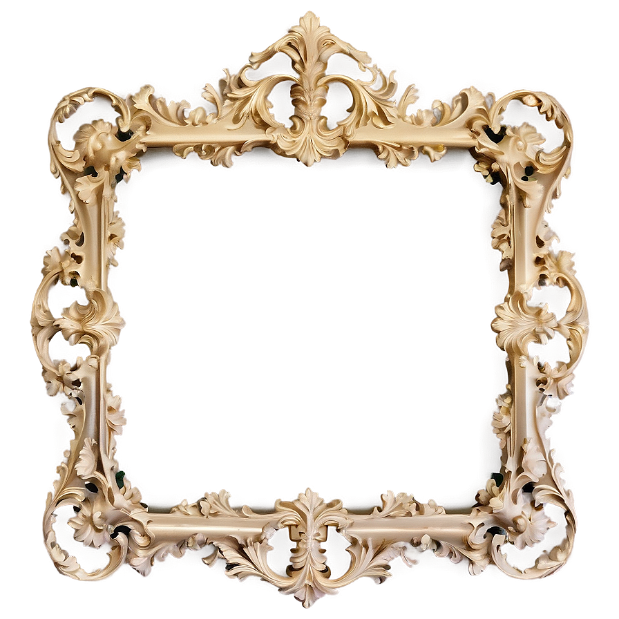 Rococo Frame Art Png 06132024