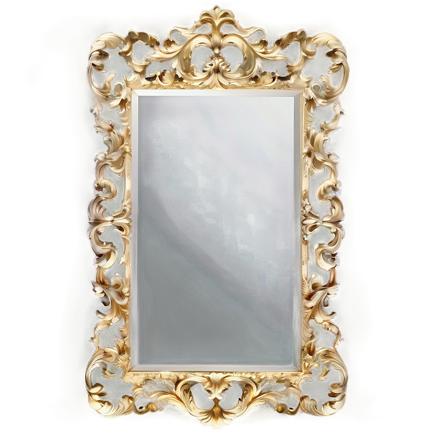 Rococo Mirror Frame Png Yqr41