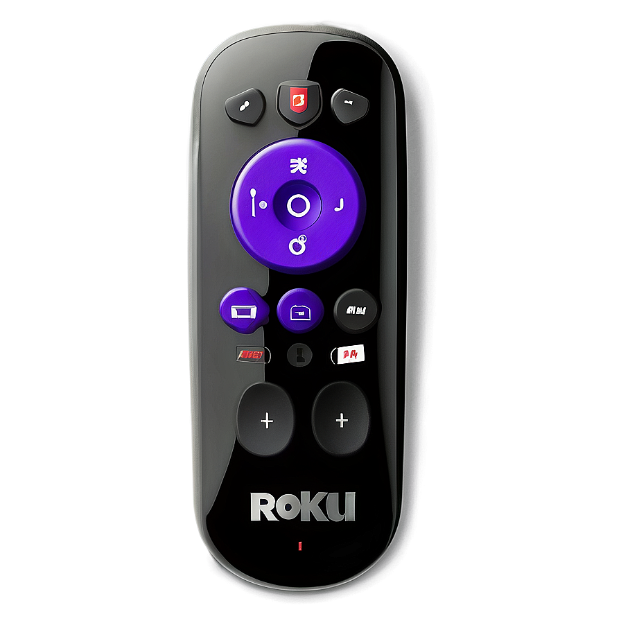 Roku Remote Top View Png Bri