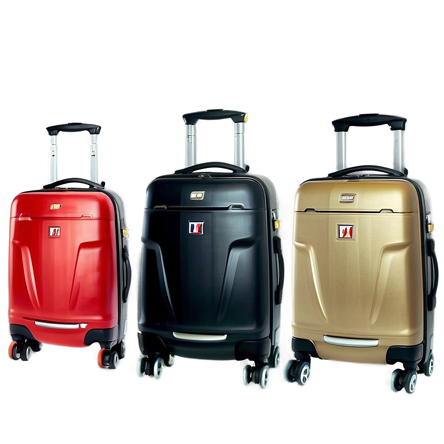 Roller Luggage Set Png Kuc