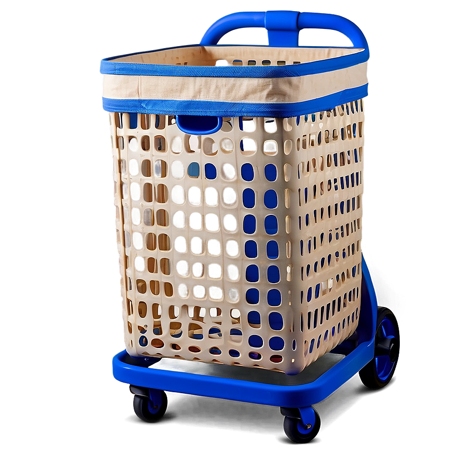 Rolling Laundry Basket With Lid Png Ufj