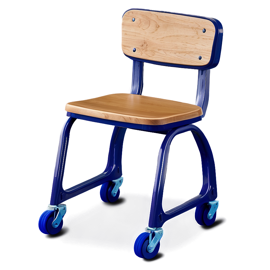 Rolling School Chair Png 06212024