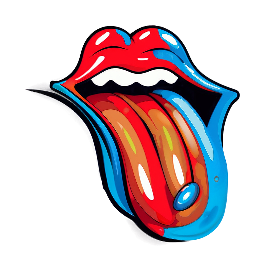 Rolling Stones Band Logo Tongue Png 76