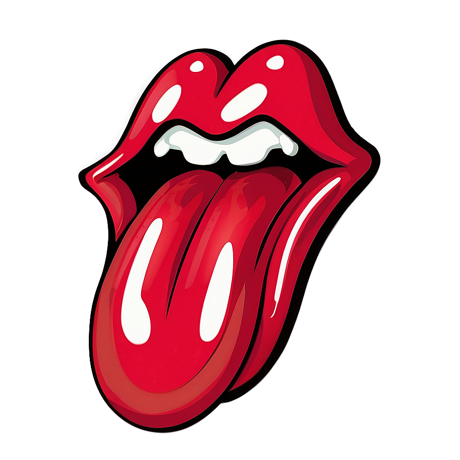 Rolling Stones Tongue Merch Design Png 06292024