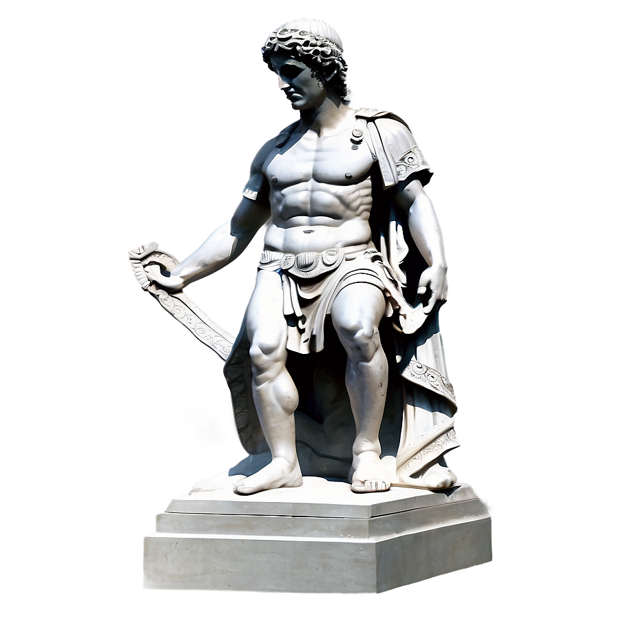 Roman Statue Replica Png Cqn